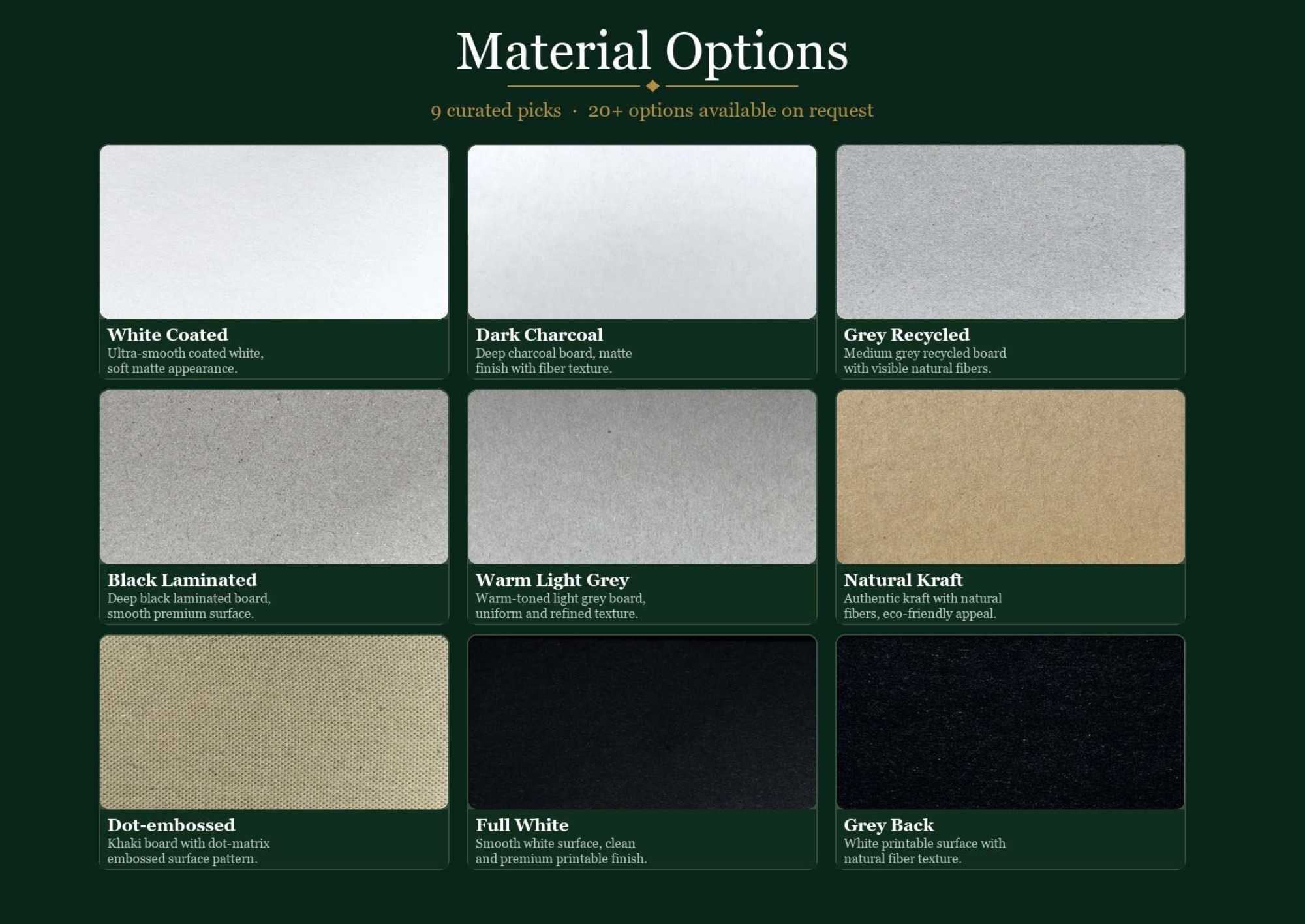 Paper hanger material options overview