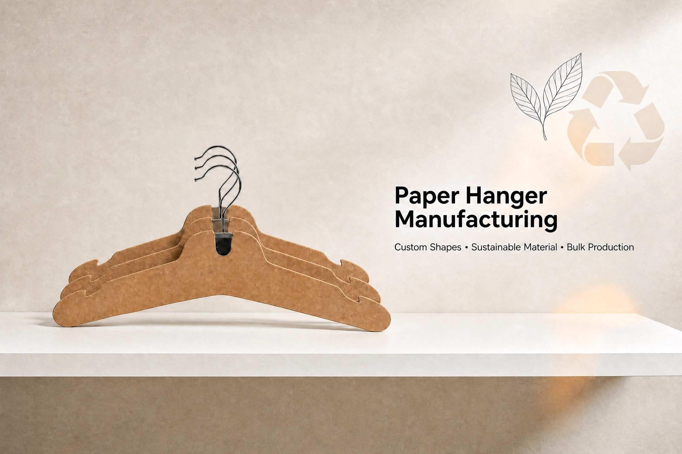 Cómo elegir el fabricante adecuado de colgadores de papel: 5 factores clave