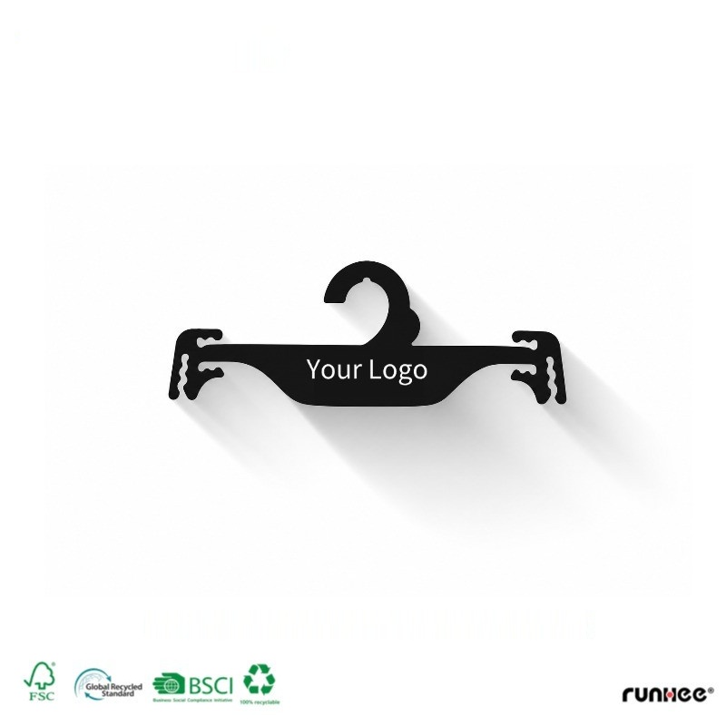 black coated paper bra hanger
