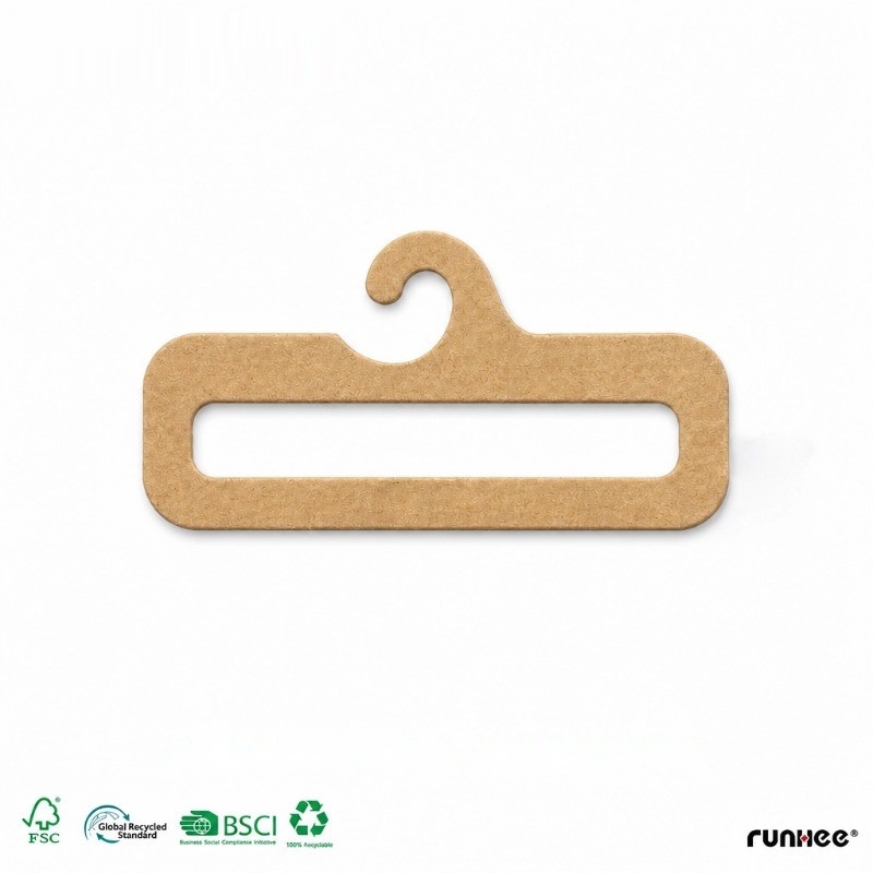 FSC certified kraft paper scarf hanger