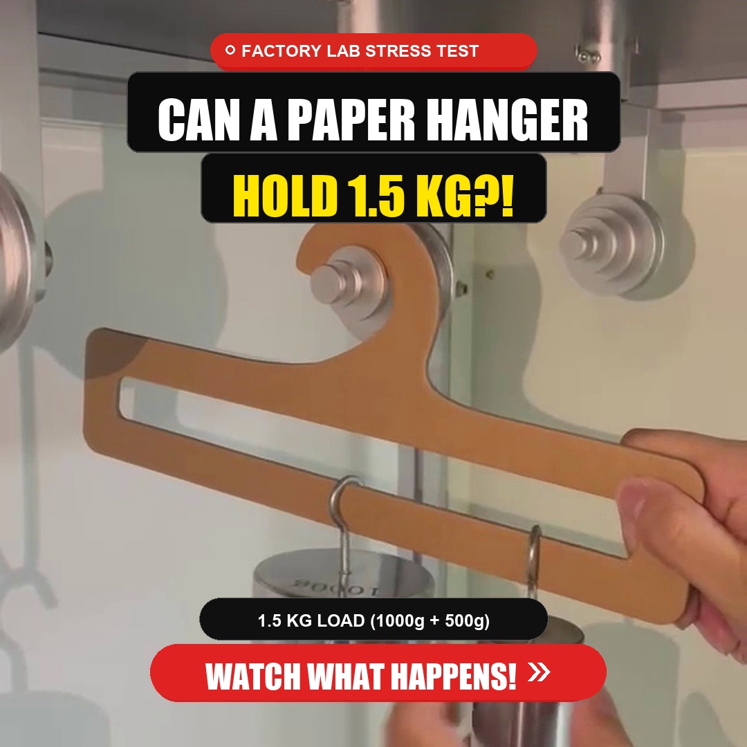 Prueba de carga de colgador de papel: 1,5 kg, 0 flexión. Estudio de caso de Runhee.